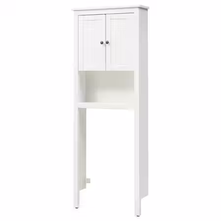 HEMNES Стеллаж д/ванной - белый 74x25x198 см