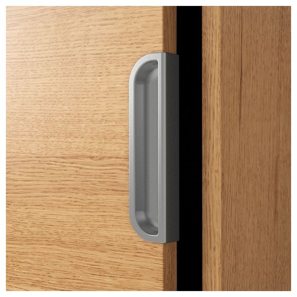 Шкаф с раздвижными дверцами ГАЛАНТ, дубовый шпон (160x80 см) - фото 6