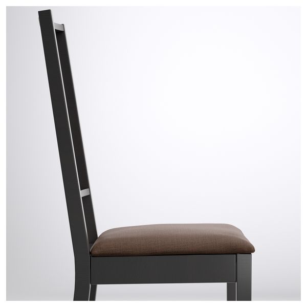 Стул БЁРЬЕ, коричнево-чёрный, Шифтебу коричневый - фото 3