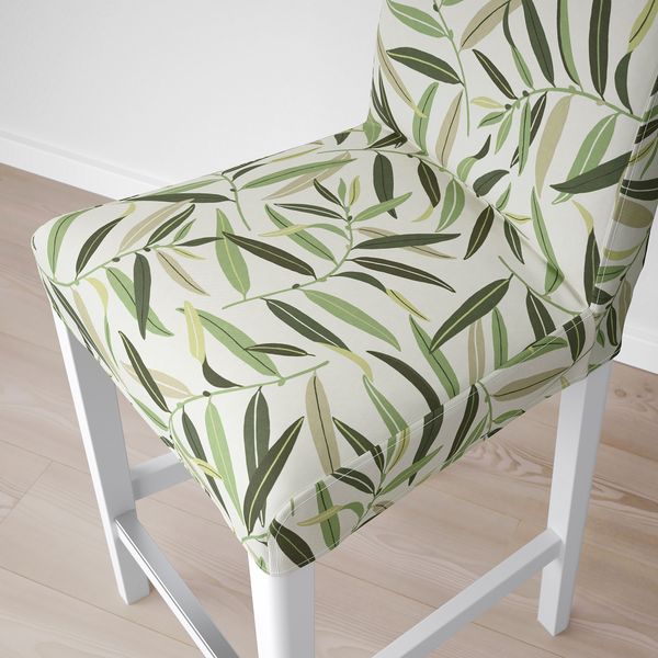 Стул барный, белый, Fågelfors разноцветный, 62 см IKEA BERGMUND БЕРГМУНД 593.997.57 - фото 6