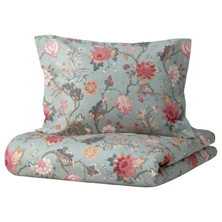 Пододеяльник и 2 наволочки, 200x200, 50x60 cm IKEA NÄSSELKLOCKA 305.185.05