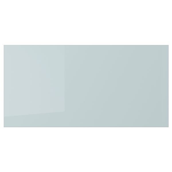 Фронтальная панель ящика, 80x40 см, глянцевый серо-синий светлый IKEA KSTALLARP СТАЛЛАРП КАЛЛАРП 205.201.65 - фото 2