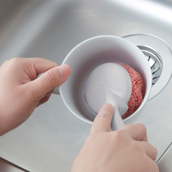 Круглая губка с ручкой IKEA PEPPRIG ПЕППРИГ 904.995.42 - фото 6