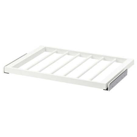 Выдвижная вешалка для брюк, белый 75x58 см IKEA KOMPLEMENT КОМПЛИМЕНТ 304.465.42