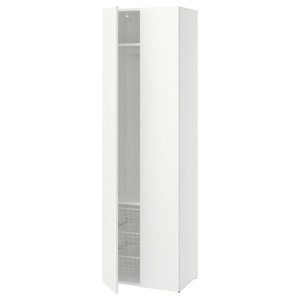 LASTARE Гардероб, комбинация - белый 60x42x200 см - фото 1