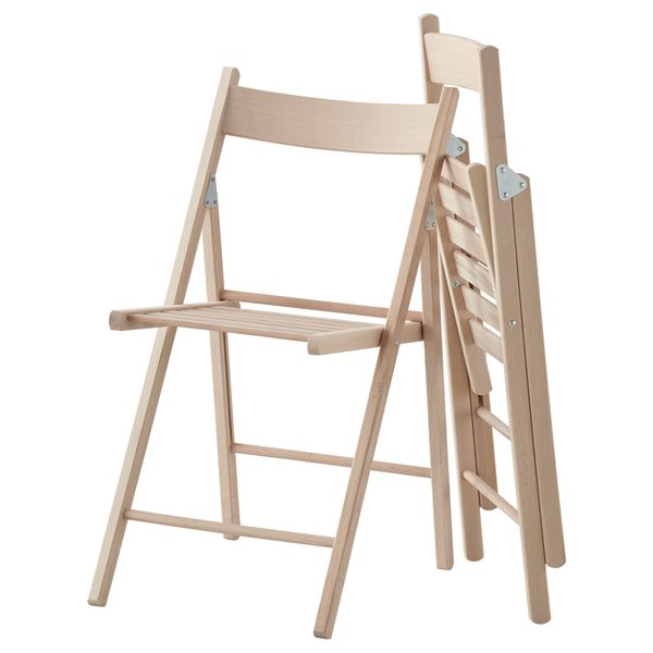 Стул складной ОСВАЛЬД, бук - схема-чертеж с размерами