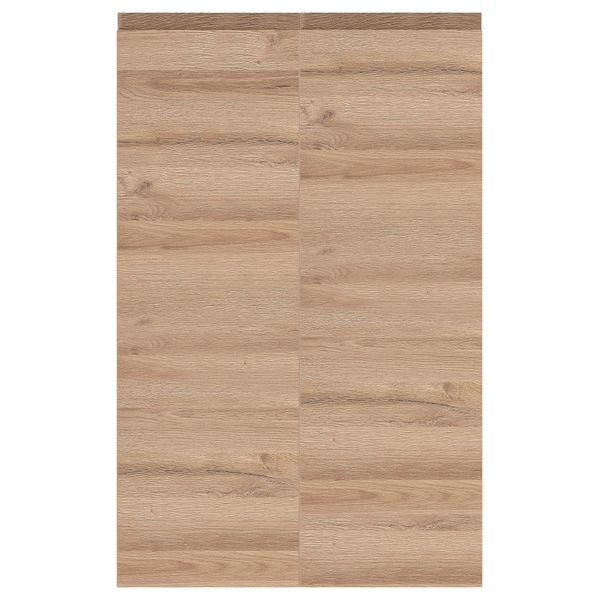 Дверца для напольного углового шкаф, 2 шт., 25x80 см, левосторонний под дуб IKEA VOXTORP ВОКСТОРП 504.757.03 - фото 2