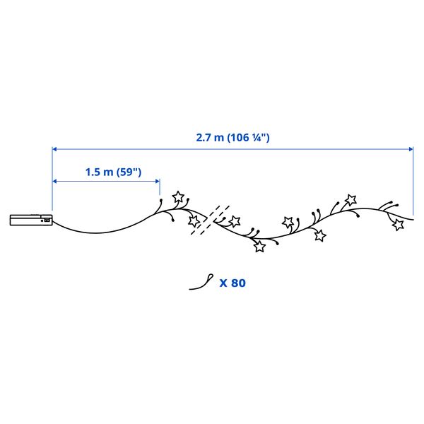 IKEA, дополнительный ракурс - схема-чертеж с размерами