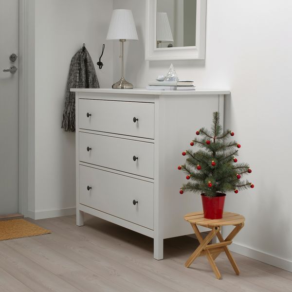 Кашпо, красный, 12 см IKEA ВИНТЕРФЕСТ 604.283.63 - фото 3