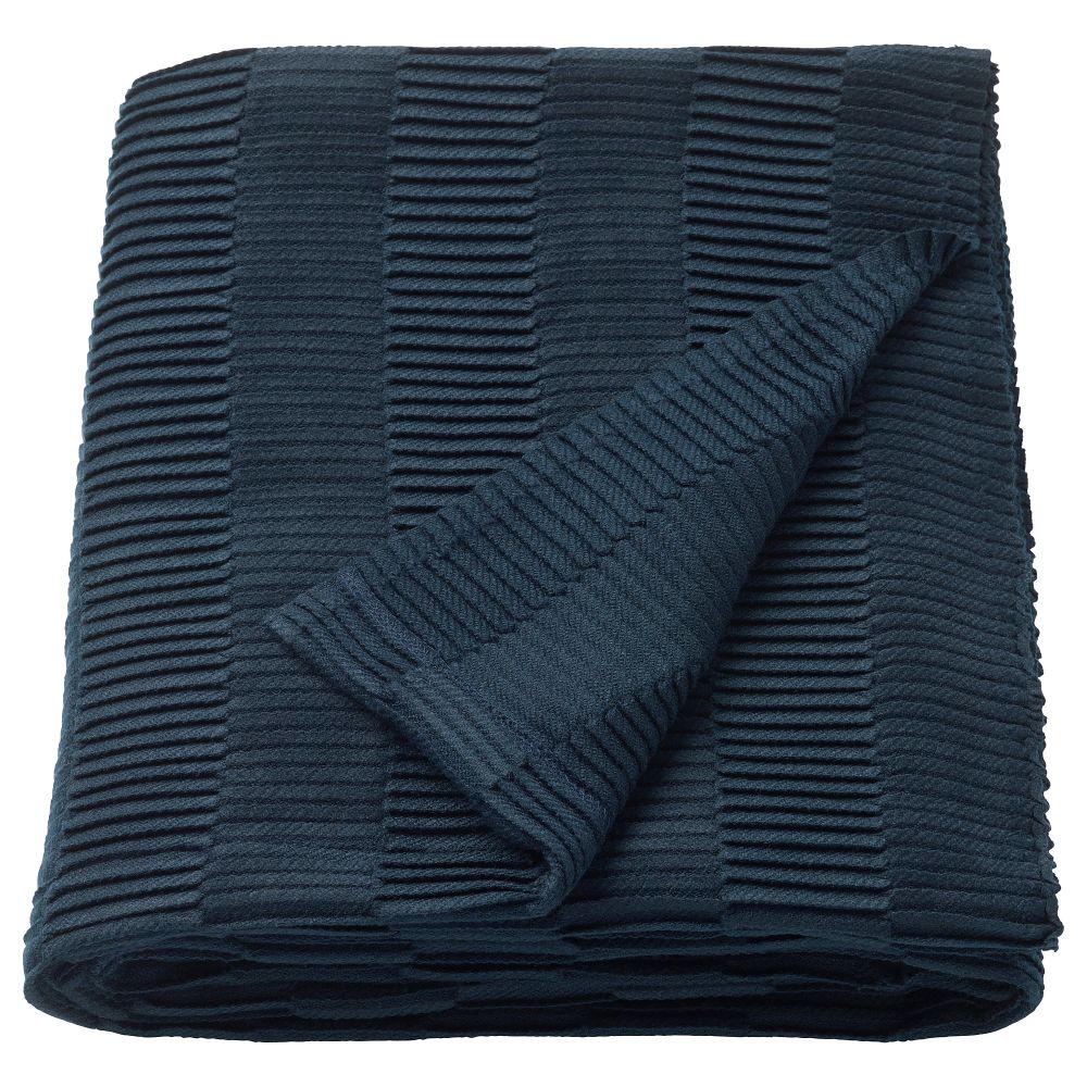 Плед ВЭГМОЛЛА, синий (120x160 см) - фото 1