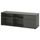 VIHALS Тумба под ТВ - темно-серый 146x37x50 см