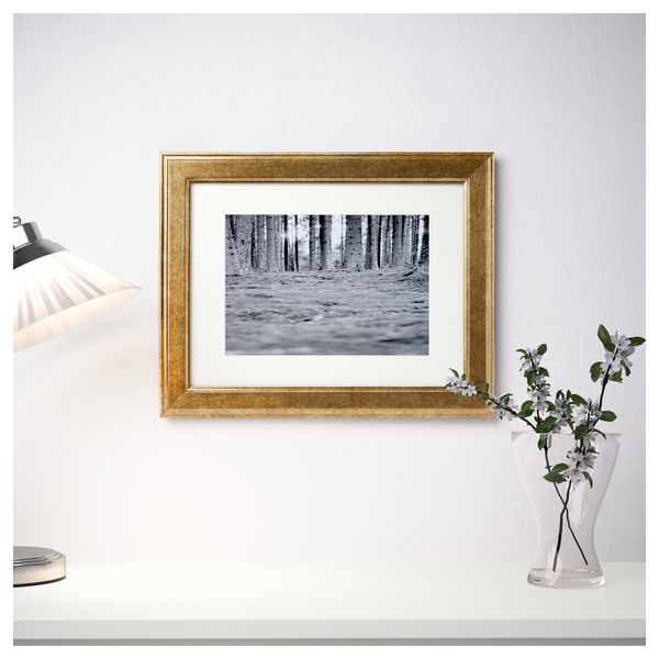 Рама ВИРСЕРУМ, золотой (30x40 см) - фото 2