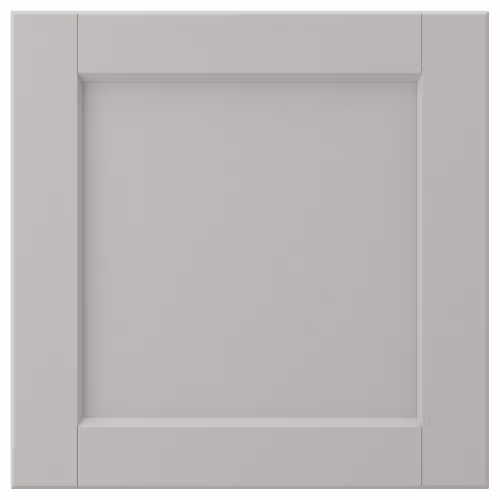 LERHYTTAN Фронтальная панель ящика - светло-серый 40x40 см - фото 1