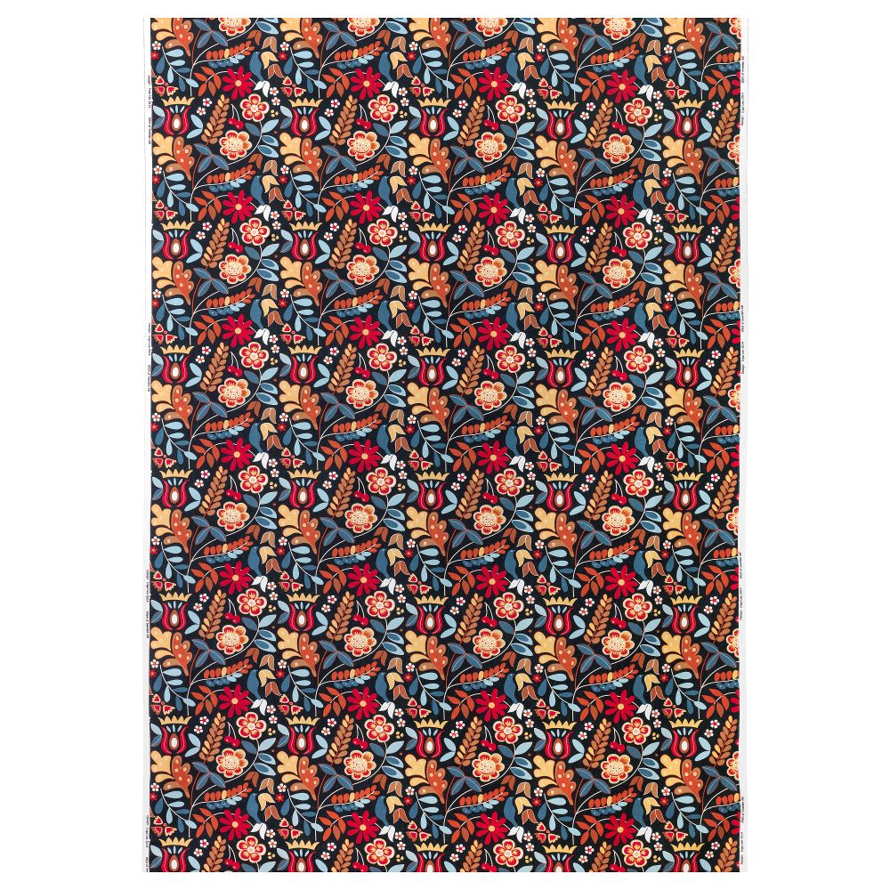 Ткань ТИГЕРОГА, разноцветный, темный (150 см) - схема-чертеж с размерами