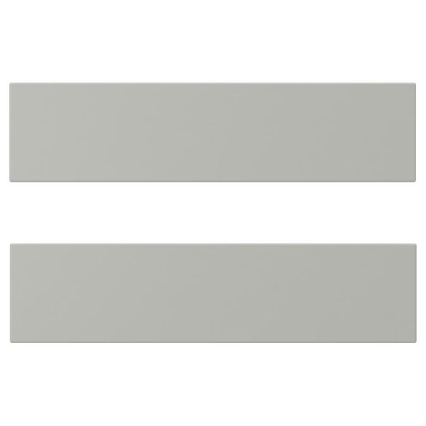 HAVSTORP Фронтальная панель ящика - светло-серый 40x10 см - фото 1