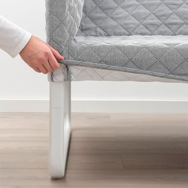 2-местный диван, Книса светло-серый IKEA KNOPPARP КНОППАРП 504.246.24 - фото 7