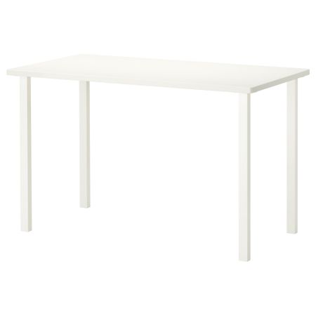 Стол ХИССМОН / ГОДВИН, белый (120x60 см)