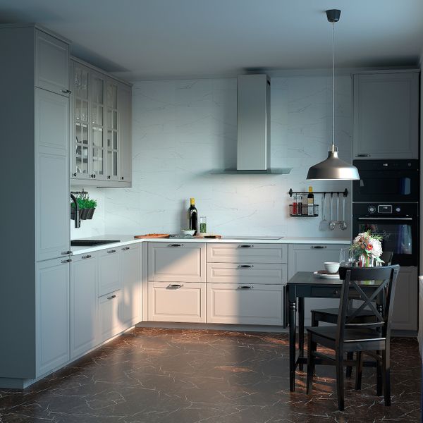 IKEA в интерьере - схема-чертеж с размерами