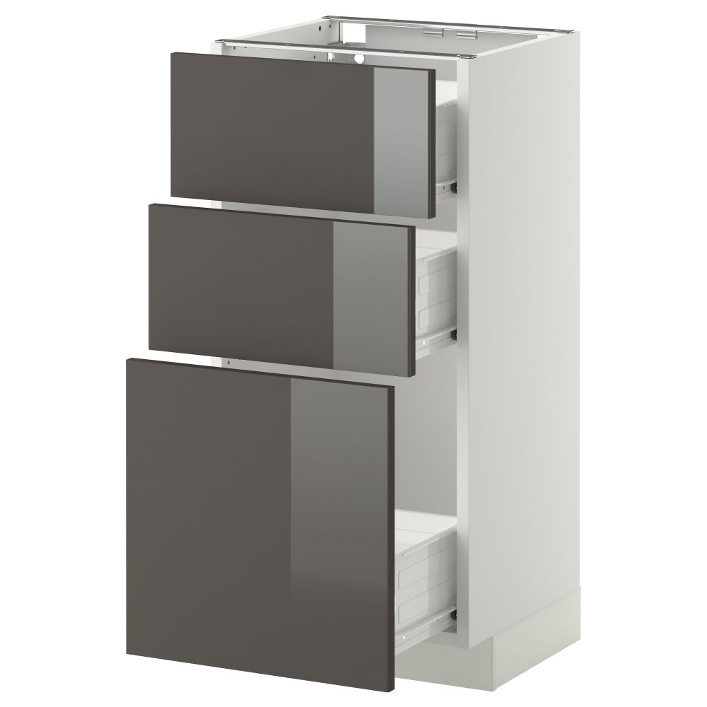 IKEA, вид спереди - схема-чертеж с размерами