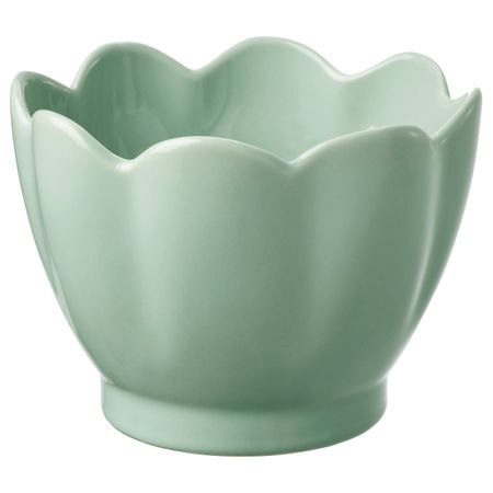 Кашпо, зеленый 12 см IKEA VANLIGEN ВАНЛИГЕН 704.518.43