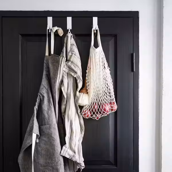 SEKINER СЕКИНЕР Крючок для двери - белый - фото 4