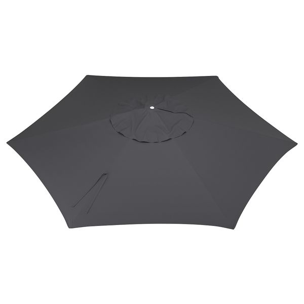 Купол зонта от солнца, антрацит, 300 см IKEA LINDÖJA ЛИНДЭЙА 205.320.26 - фото 1