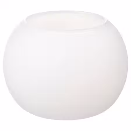 VINTERFINT Подсвечник для греющей свечи - матовое стекло белый 7 см