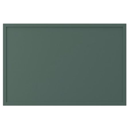 ASPUDDEN Дверь - темный серо-зеленый 60x40 см