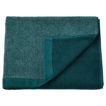 Банное полотенце, 70x140 см, бирюзовый/меланж IKEA HIMLEÅN ХИМЛЕОН 504.918.35