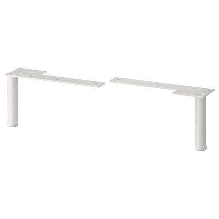 Ножка, белый 11/12 см IKEA LILLÅNGEN ЛИЛЛОНГЕН 703.585.43