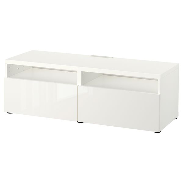 Тумба для ТВ с ящиками, 120x42x39 cm IKEA BESTÅ БЕСТО 793.243.70 - фото 2