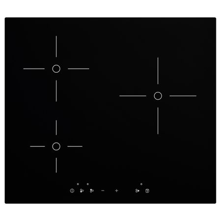 Индукционная варочная панель, черный 58 см IKEA TREVLIG ТРЕВЛИГ 302.916.15