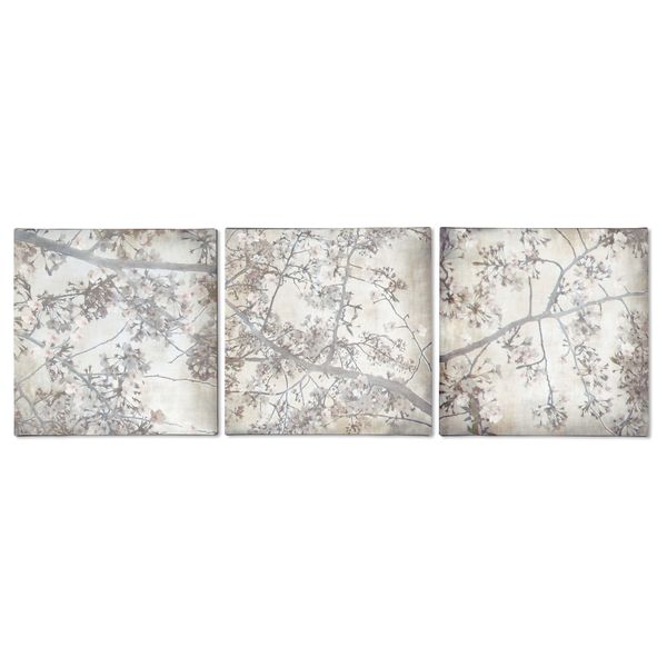 Картина, 3 шт ПЬЕТТЕРИД, вишневый цвет (56x56 см) - фото 1