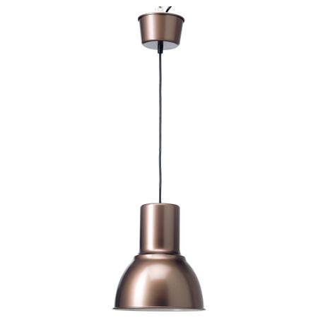 Подвесной светильник ХЕКТАР, бронзовый цвет (22 см)