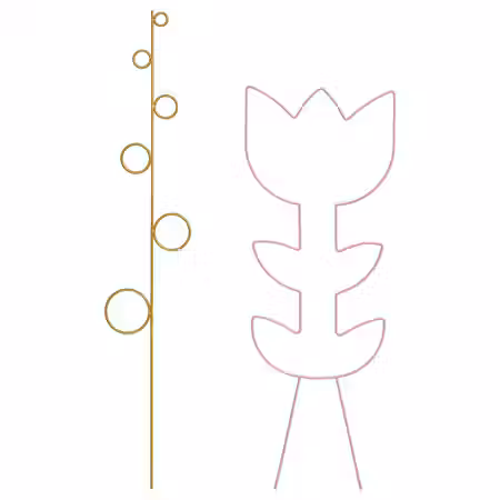 DOFTRIPS Опора для растения, 2 шт. - д/дома/улицы/разные формы