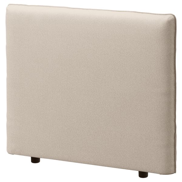 Чехол на спинку ВАЛЛЕНТУНА, Оррста бежевый (100x80 см) - схема-чертеж с размерами