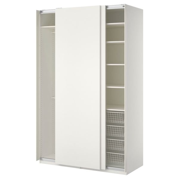 Гардероб ПАКС, белый, Хасвик белый - фото 1
