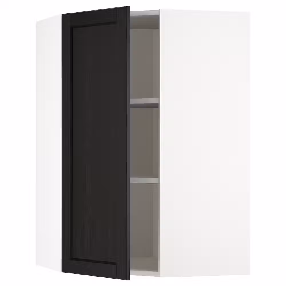 METOD Угловой навесной шкаф с полками - фото 1