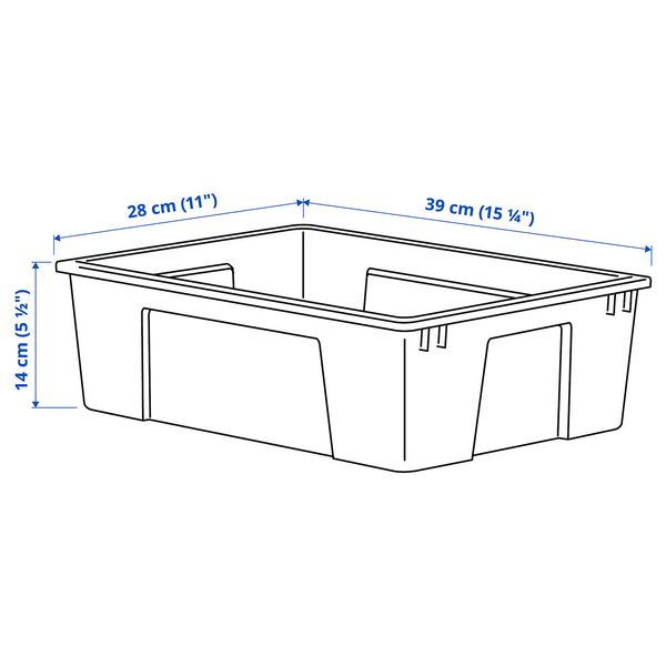 IKEA, дополнительный ракурс - схема-чертеж с размерами