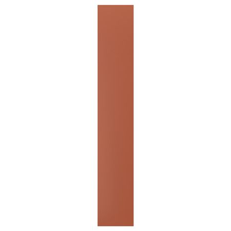 TERRSJÖ Накладная панель - красно-коричневый 39x240 см