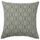 Чехол на подушку, зеленый, серый, 50x50 см IKEA JÄTTEPOPPEL ЙЭТТЕПОППЕЛЬ 005.136.27