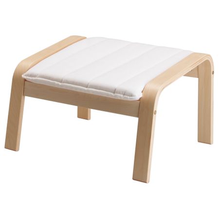 Табурет для ног ПОЭНГ, березовый шпон, Ранста естественный