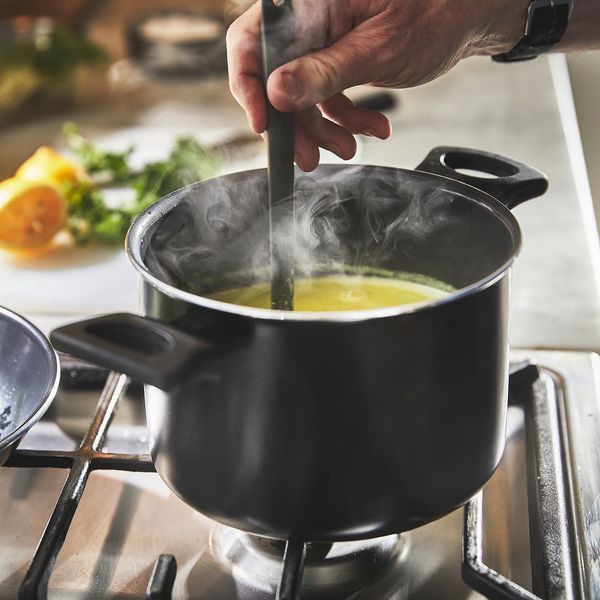 HEMLAGAD Кастрюля с крышкой - антипригарное покрытие чёрный 3 л - фото 4