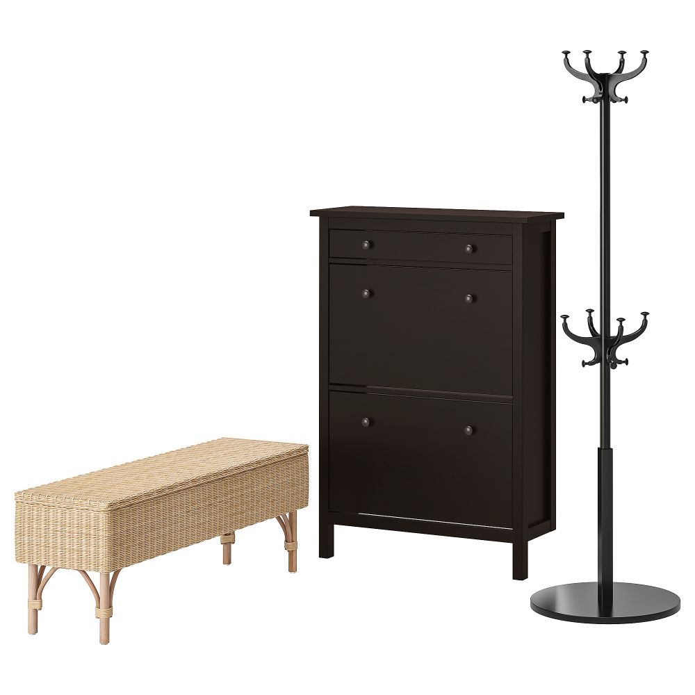IKEA, вид спереди - схема-чертеж с размерами