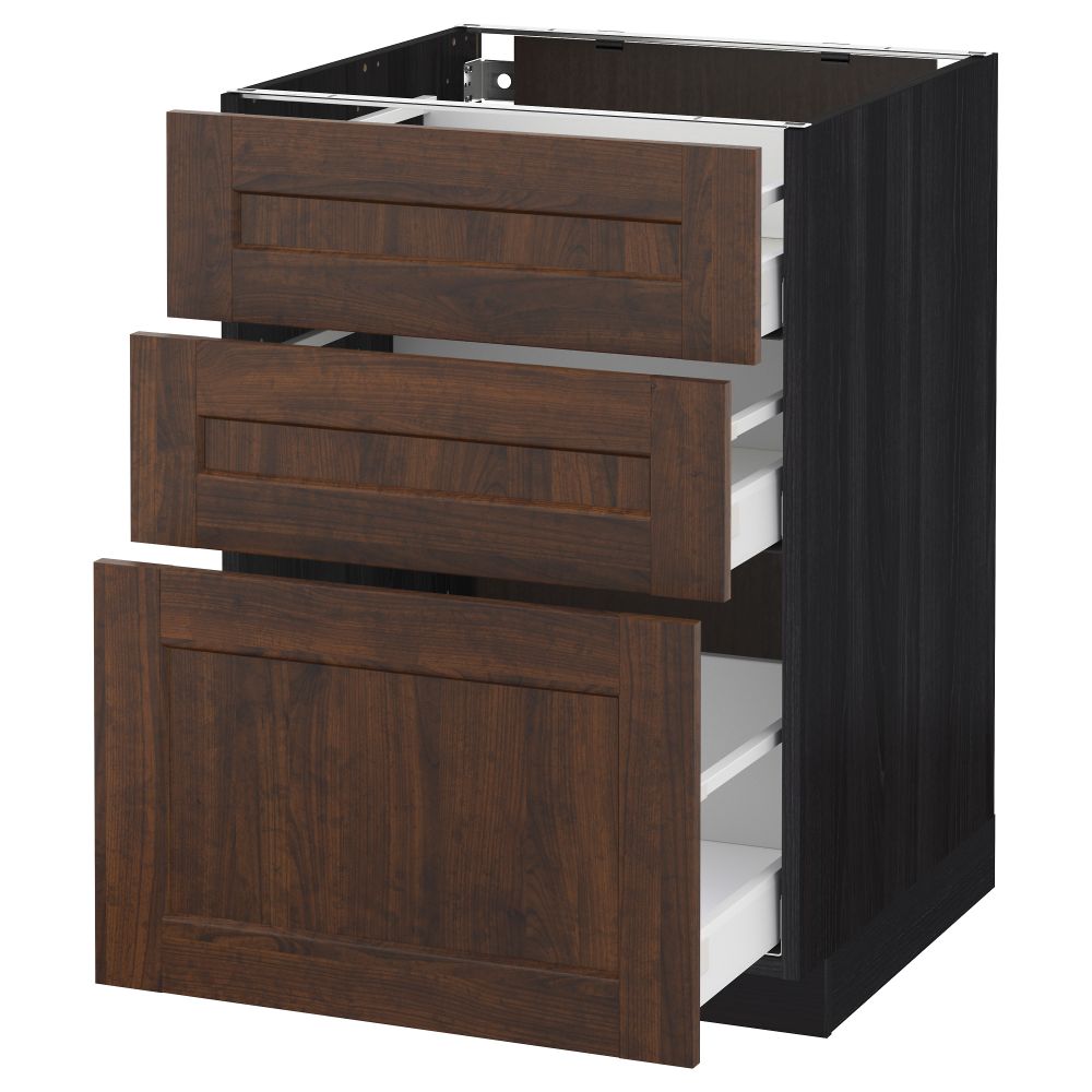 IKEA, вид спереди - схема-чертеж с размерами