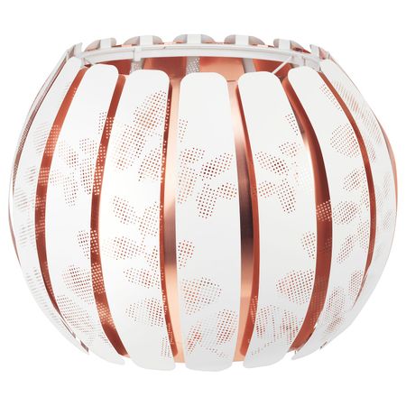 Абажур, белый, медный, 43 см IKEA ОВЕРУД 403.871.51