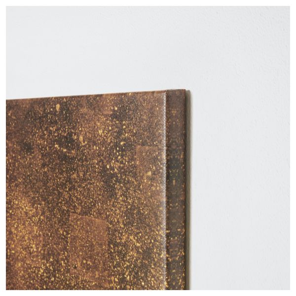 Картина ПЬЕТТЕРИД, Поцелуй (90x90 см) - схема-чертеж с размерами