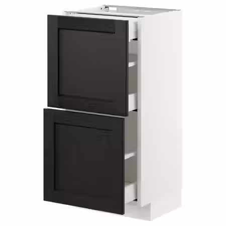 METOD / MAXIMERA Напольный шкаф/2фасада/3ящика