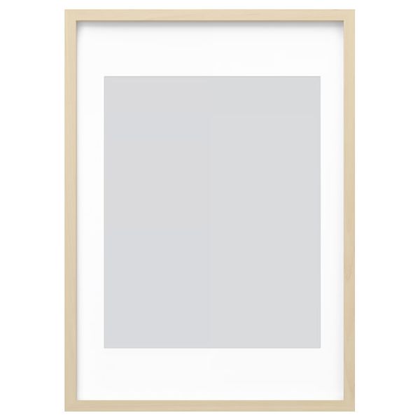 RÖDALM РЁДАЛЬМ Рама - под березу 50x70 см - фото 1