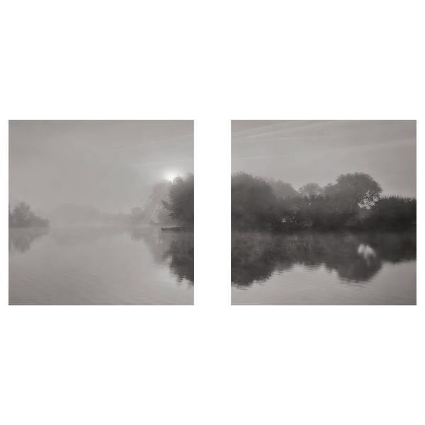 Постер, Туманное утро, 50x50 см IKEA DRÖMBILD ДРЁМБИЛЬД 204.424.17 - фото 2